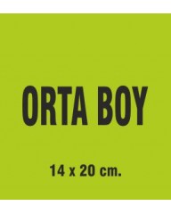 ORTA BOY 14X20 CM