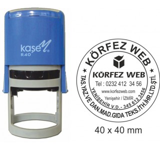 YUVARLAK KAŞE 10040 (DERNEK KAŞESİ)