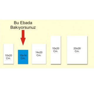 KÜÇÜK 10X14 CM