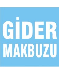 GİDER MAKBUZU